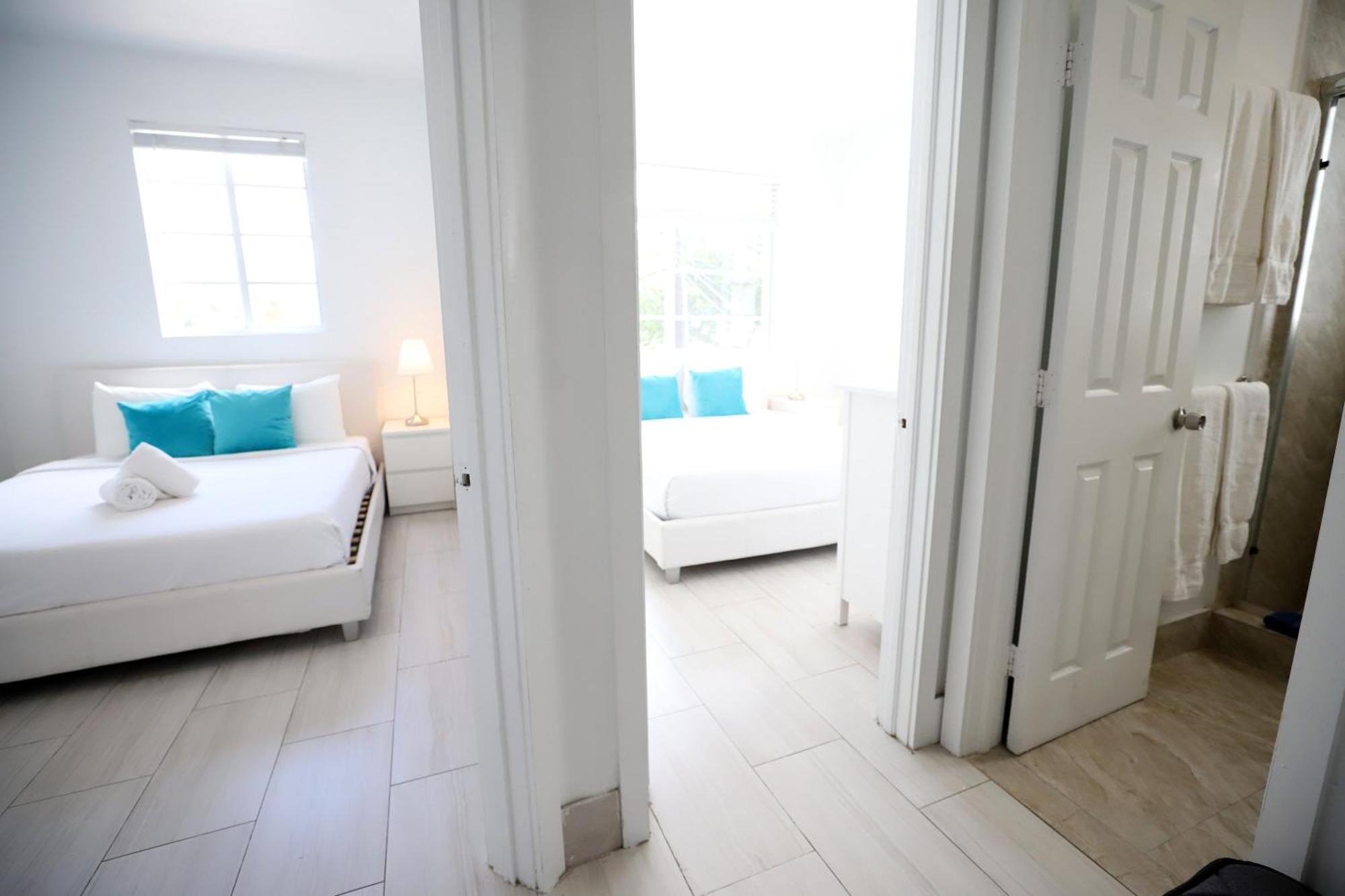 2 Bedroom Apartment 3 Minute Walk To South Beach & Ocean Drive ไมอามีบีช ภายนอก รูปภาพ
